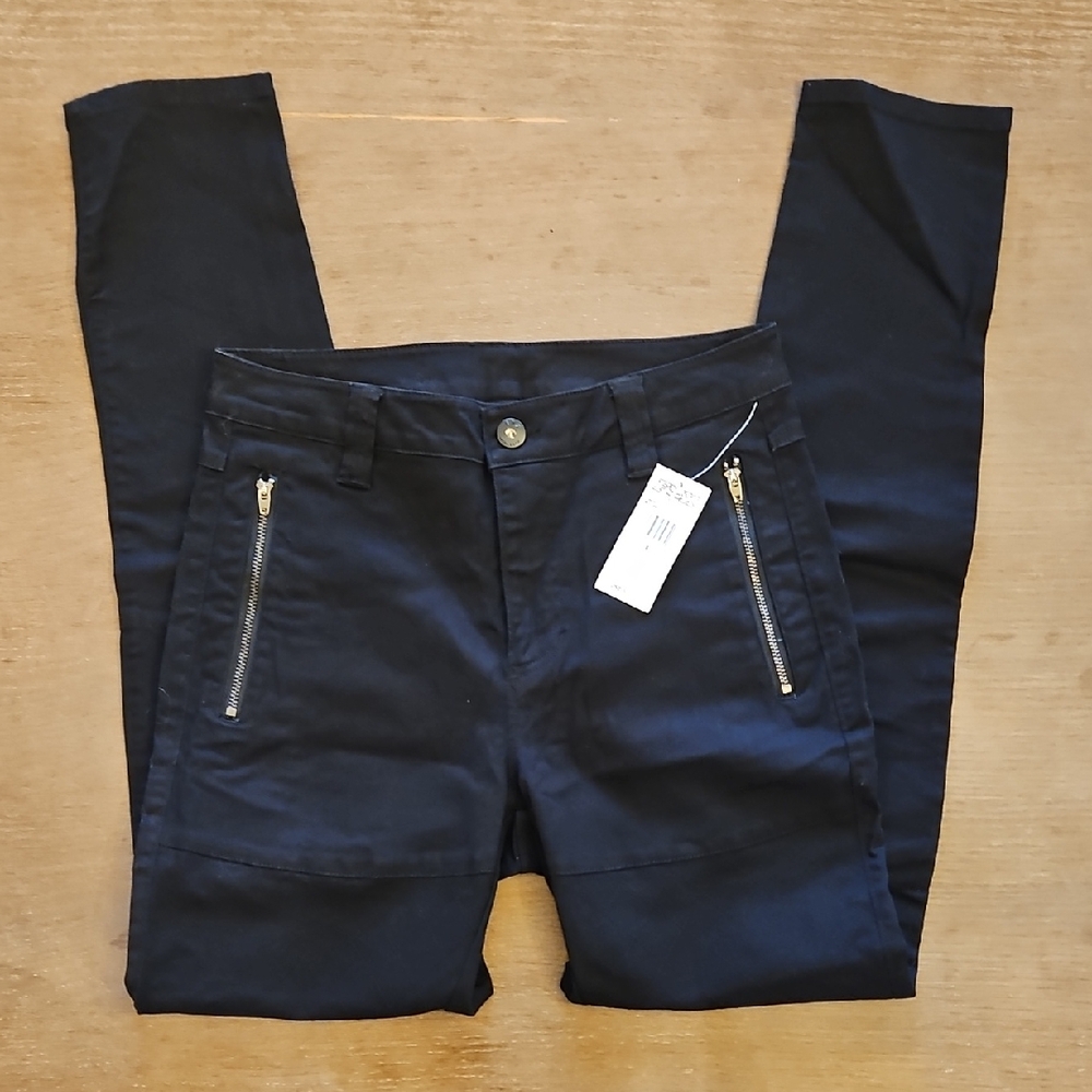 Fox Black Denim Jeans Size 8